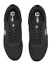 Черные кроссовки из текстиля Rieker Sport