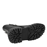 Черные ботинки из натуральной кожи на шерстяном подкладе