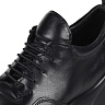 Черные кроссовки из кожи на подкладке из натуральной кожи