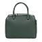 Зеленая сумка портфель из экокожи