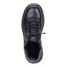 Черные комбинированные ботинки
