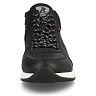 Черные ботинки из гладкой кожи и текстиля