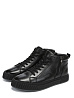Черные кеды из кожи RESPECT PREMIUM