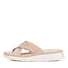 Розовые шлепанцы из экокожи на подкладке из экокожи Nine West