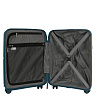 Зеленый компактный чемодан из полипропилена