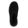 Черные зимние ботинки из натурального велюра