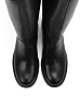 Черные сапоги из кожи Respect