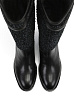 Черные зимние сапоги из велюра RESPECT PREMIUM
