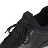 Черные кроссовки из комбинированных материалов на подкладке из текстиля