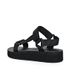Черные сандалии из текстиля на подкладке из текстиля Nine West