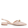 Розовые открытые туфли из экокожи на подкладке из экокожи Nine West