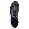 Черные ботинки из кожи на подкладке из шерсти