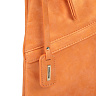 Оранжевая сумка из экокожи
