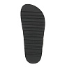 Черные сандалии из экокожи на подкладке из экокожи