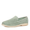 Оливковые лоферы из велюра CorsoComo