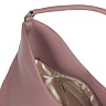 Темно-розовая сумка хобо из экокожи