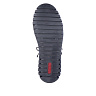Черные ботинки из экокожи на подкладке из натуральной шерсти утолщенной рифленой подошве