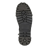 Коричневые ботинки из кожи на шнуровке на подкладке из натуральной шерсти на тракторной подошве