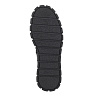 Черные ботинки милитари из кожи на подкладке из натуральной шерсти