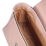 Розовая сумка сэтчел из экокожи с дополнительной ручкой