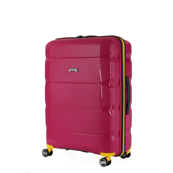 Пурпурный универсальный чемодан из полипропилена