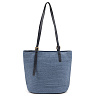 Голубая пляжная сумка из целлюлозы