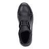 Черные кроссовки на утолщенной подошве