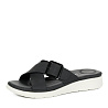 Черные шлепанцы из экокожи на подкладке из экокожи Nine West