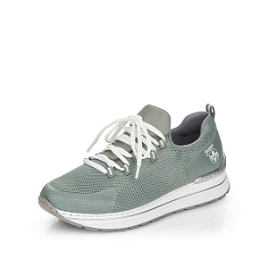 Светло-серые кроссовки из текстиля на подкладке из текстиля