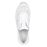 Белые кроссовки с перфорацией