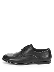 Черные полуботинки из кожи