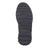 Черные кожаные ботинки на массивной подошве