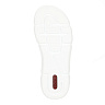 Белые сандалии из кожи на подкладке из экокожи