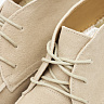 Серые утепленные ботинки из гидрофобного велюра