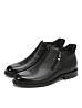 Черные ботинки из кожи RESPECT PREMIUM