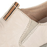 Бежевые закрытые туфли из кожи на подкладке из текстиля на спортивной подошве