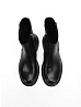 Черные ботинки из кожи Respect
