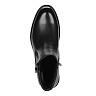 Черные классические ботинки на молнии из кожи на подкладке из текстиля