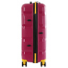 Пурпурный вместительный чемодан из полипропилена