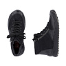 Черные ботинки из экокожи