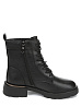 Черные зимние ботинки из кожи Respect