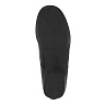 Черные закрытые туфли из кожи на подкладке из текстиля на квадратном каблуке