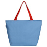 Голубая пляжная сумка из полиэстера
