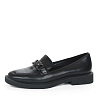 Черные лоферы из гладкой кожи CorsoComo