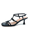 Черные босоножки из кожи CorsoComo