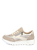 Бежевые кроссовки из экокожи Remonte
