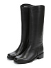Черные зимние сапоги из кожи Respect