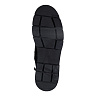 Черные утепленные ботинки из гладкой кожи
