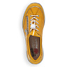 Желтые кроссовки из экокожи на подкладке из текстиля