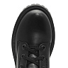 Черные ботинки из натуральной кожи на шерстяном подкладе